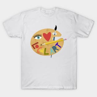 Eye Heart Local Art T-Shirt